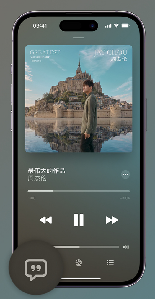 深圳iphone维修分享如何在iPhone上使用Apple Music全新唱歌功能 