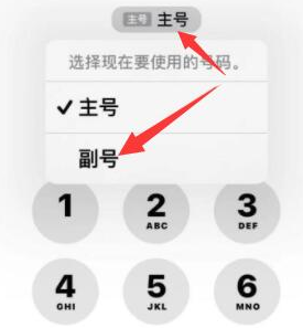 深圳苹果14维修店分享iPhone 14 Pro Max使用副卡打电话的方法 