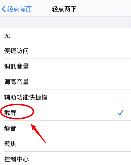 深圳苹果手机维修分享iPhone12如何启用双击截屏 